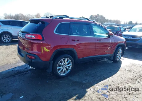 2015 Jeep Cherokee Limited from USA, damaged, VIN 1C4PJLDS5FW554343